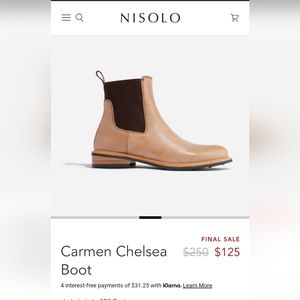 Womens Nisolo Boots
